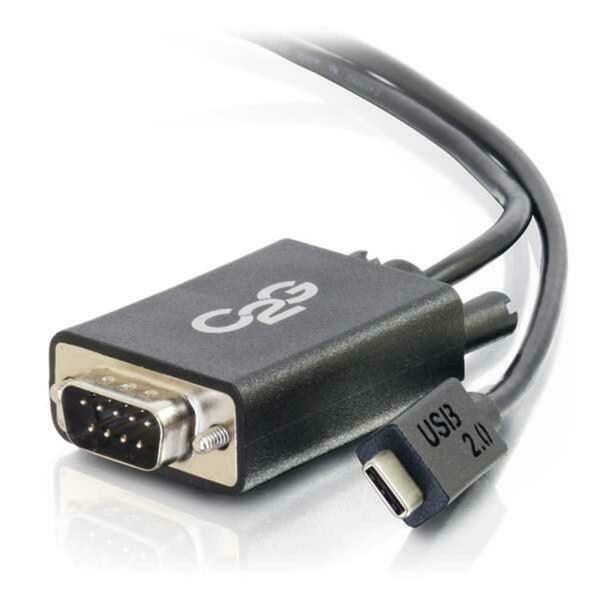 Cb Distributing USB 2.0 USB-C TO DB9 Serial RS232 Adapter Cable ST56605